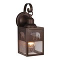 Vaxcel Bozeman 5In. Outdoor Wall Light Bbz (Bear) OW35053BBZ